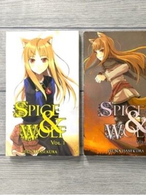 Vol 1–3 Spice and Wolf Light Novel Bundle Isuna Hasekura